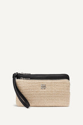 SARAH DUAL ZIP POUCH WRISTLET