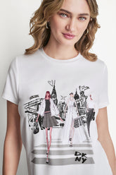 NEW YORK ICONS GRAPHIC TEE