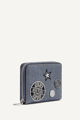 NESSA SMALL ZIP AROUND WALLET