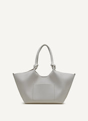 PAULA MEDIUM TOTE WITH LOGO STRAP