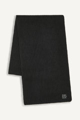 SHAKER STITCH RIB SCARF