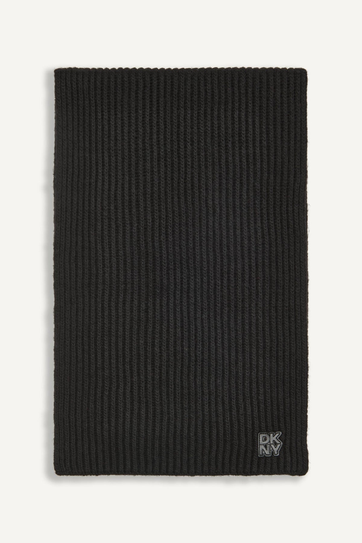 SHAKER STITCH RIB SCARF