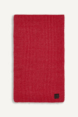 SHAKER STITCH RIB SCARF