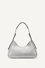 NELL LOGO EMBOSSED SHOULDER BAG