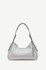 NELL LOGO EMBOSSED SHOULDER BAG