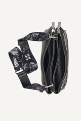 TINSLEY GRAFFITI LOGO CROSSBODY