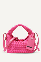 GISELLE WOVEN NEOPRENE CROSSBODY BAG