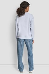 DKNY JEANS CHAINSTITCH OUTLINE LOGO SWEATSHIRT