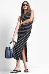 RIBBED TANK MAXI DRESS