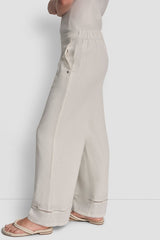 LINEN-BLEND PANT