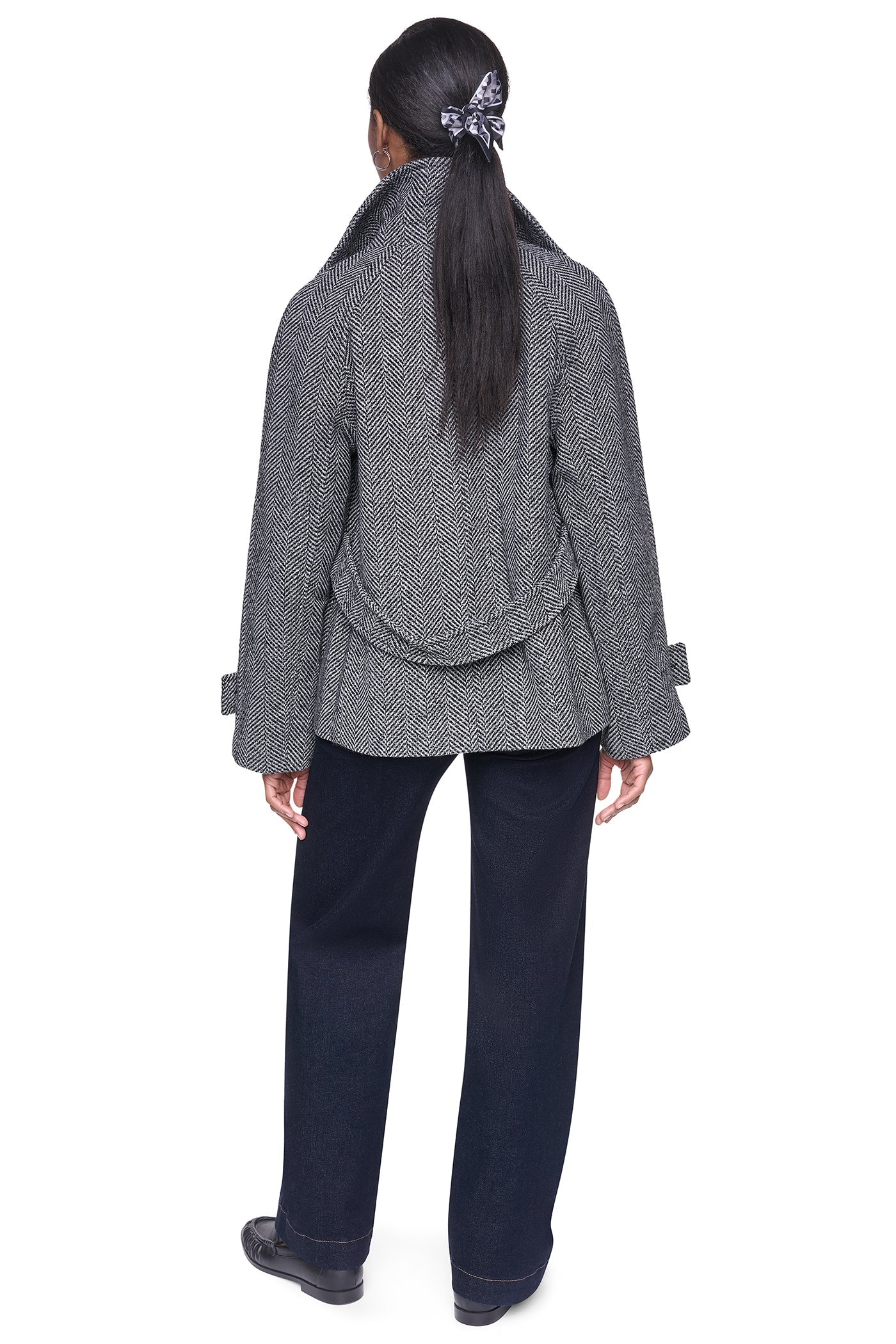 FAUX WOOL PEACOAT