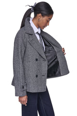FAUX WOOL PEACOAT