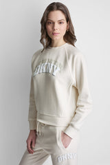 SHADOW VARSITY LOGO CREW NECK