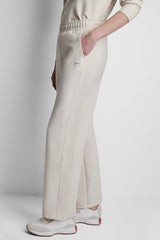 HIGH-RISE RIB TRACK PANTS