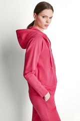 TWO-TONE LOGO DRAWSTRING HOODIE