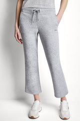 METALLIC BUBBLE LOGO FLARE PANT