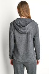 SPACEDYE RAGLAN FULL-ZIP HOODIE