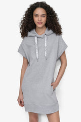 TWO TONE LOGO DRAWCORD SNEAKER DRESS