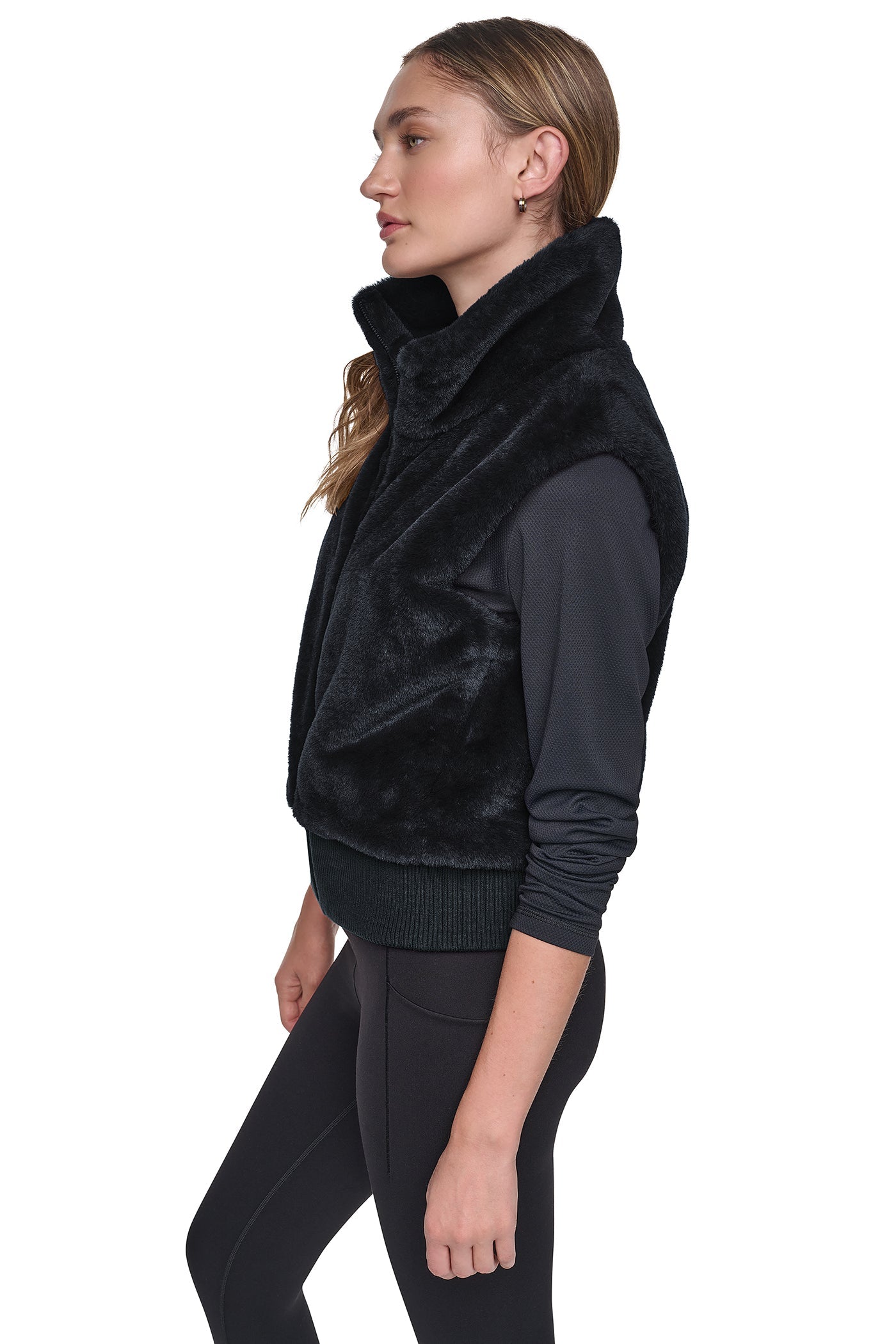 FAUX FUR VEST