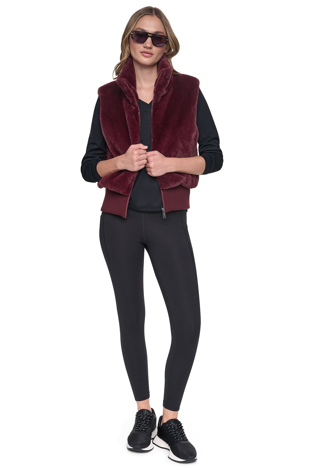 FAUX FUR VEST