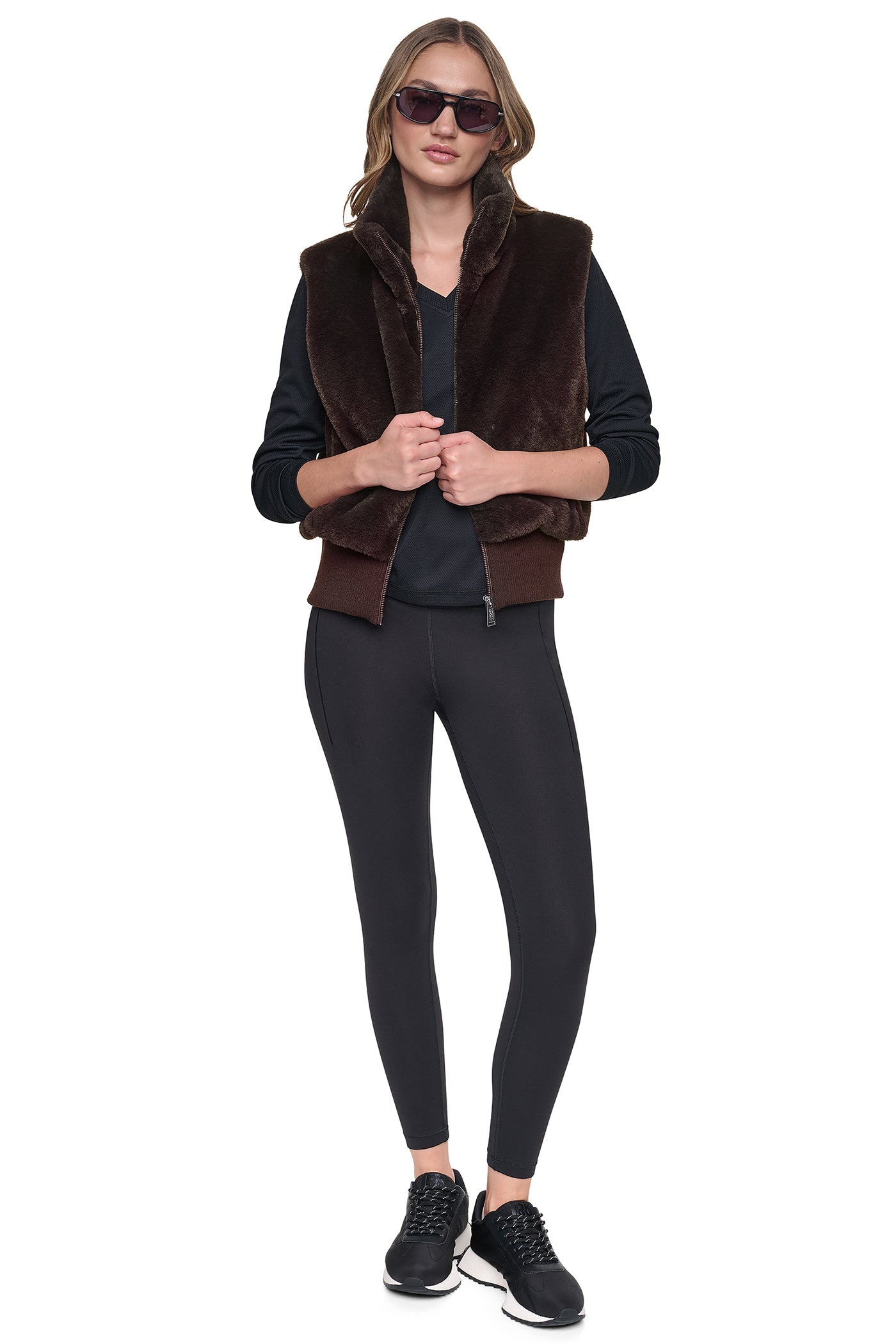 FAUX FUR VEST