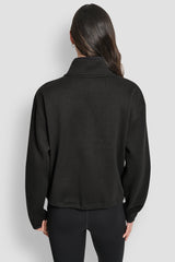 HALF ZIP LOGO PULLOVER