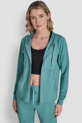 SPACEDYE FULL ZIP HOODIE
