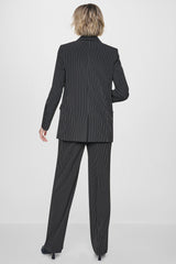 PINSTRIPE COMMUTER BLAZER