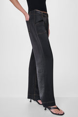 TOP STITCH STRAIGHT LEG PANT