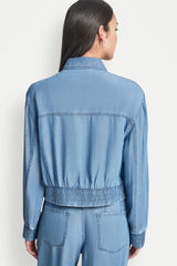 TENCEL BOMBER JACKET