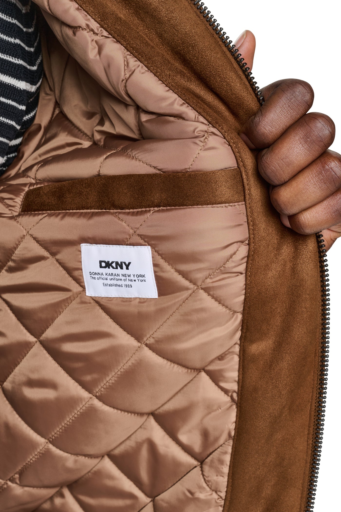 FAUX SHEARLING BOMBER JACKET