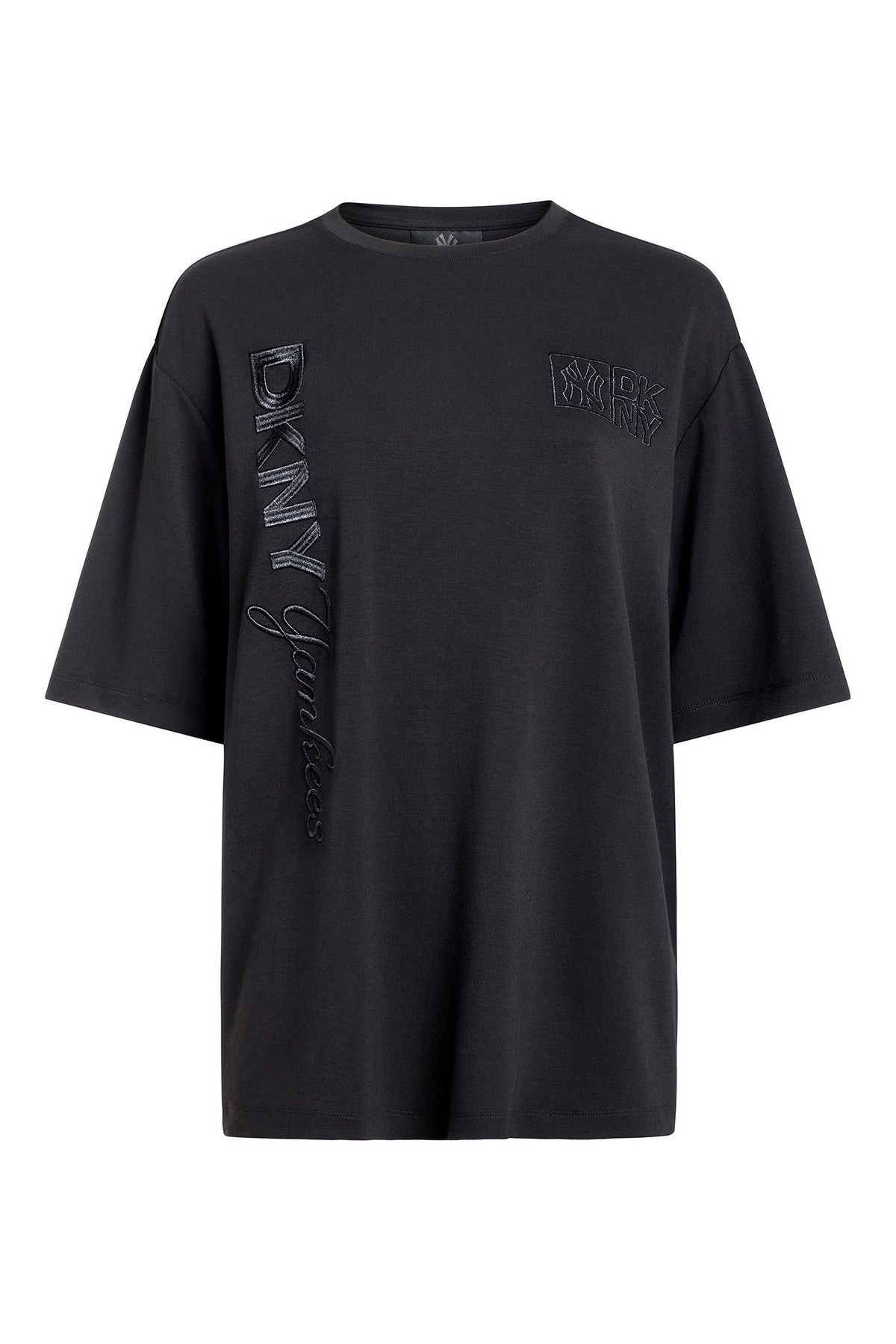 DKNY X YANKEES SHORT-SLEEVE EMBOSSED TEE