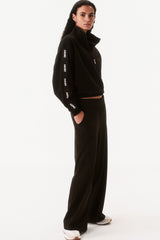 LOGO QUARTER-ZIP SWEATSHIRT
